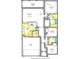 Barnard II floor plan featuring a spacious layout including a kitchen, great room, owner's suite, and two bedrooms at 260 Palmetto Sand Loop, Conway, SC 29527