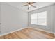 Empty bedroom featuring neutral decor, ceiling fan, and natural light at 2965 Mount Olive Rd., Loris, SC 29569