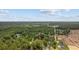 Scenic aerial view of a home surrounded by lush greenery and trees in a peaceful, established neighborhood at 300 Crescent Dr., Conway, SC 29526