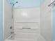 Bright bathroom showcasing a clean bathtub and shower area at 305 Hillside Dr. N # 205, North Myrtle Beach, SC 29582