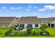 Aerial view of a home with a fenced yard, a patio, and outdoor seating at 3185 Viceroy Loop, Little River, SC 29566