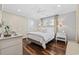 Bright bedroom with hardwood floors, ensuite bath, ceiling fan and recessed lighting at 412 Middleton Dr., Pawleys Island, SC 29585