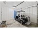 Spacious garage for parking with room for a golf cart at 412 Middleton Dr., Pawleys Island, SC 29585