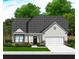 Charming single-story home with stone accents, vinyl siding, and an attached two-car garage at 419 White Willow Way, Longs, SC 29568
