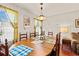 An inviting dining room with bright natural light, perfect for Gathering gatherings and special occasions at 506 28Th Ave. N, Myrtle Beach, SC 29577