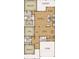 Detailed floor plan featuring a Primary suite, study, great room, and attached garage at 509 Sheepbridge Way, Loris, SC 29569