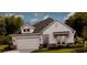 Charming single-story home featuring stylish siding, a two-car garage, and well-manicured landscaping at 526 Magnolia Terrace Dr, Myrtle Beach, SC 29579
