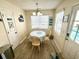 Eat-in dining area featuring a decorative light fixture, and plenty of natural light at 6001-B5 S Kings Hwy., Myrtle Beach, SC 29575
