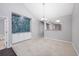 Open dining area with stylish flooring, built-in cabinets, and natural light at 612 Intracoastal Way Dr. # 103, Myrtle Beach, SC 29579