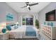 Well-lit main bedroom featuring sliding glass doors to a private outdoor space at 612 Intracoastal Way Dr. # 103, Myrtle Beach, SC 29579
