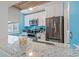 Modern kitchen featuring white cabinets, stainless steel appliances, and stylish countertops at 614 14Th Ave. S # 47, Surfside Beach, SC 29575