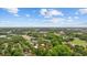 Aerial view of a community featuring numerous trees and residences and clear blue sky at 615 Carter Ln. # D6, Conway, SC 29526