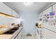 Cozy kitchen with white cabinets, white appliances, and a double basin sink, perfect for cooking at 620 15Th Ave. S # 87, Surfside Beach, SC 29575