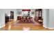 Elegant dining room with hardwood floors and classic decor at 698 Lafayette Park Dr., Little River, SC 29566