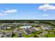 Aerial view of the neighborhood with a view of the community pool at 908 Pelagic Loop, Myrtle Beach, SC 29579