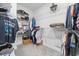 Spacious walk-in closet features wire shelving for optimal storage and organization solutions at 914 Mary Read Dr., North Myrtle Beach, SC 29582