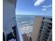 Gorgeous ocean view from condo balcony at 9550 Shore Dr. # 1733, Myrtle Beach, SC 29579