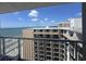 Enjoy the ocean view from this condo balcony at 9550 Shore Dr. # 1733, Myrtle Beach, SC 29579