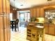 Well-equipped kitchen with granite countertops, stainless steel appliances, and an island at 9614 Indigo Creek Blvd., Murrells Inlet, SC 29576