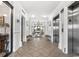 Elegant lobby space featuring tile floors, comfortable seating, elevator access and contemporary lighting at 10200 Beach Club Dr. # 16F, Myrtle Beach, SC 29572
