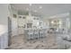 Spacious kitchen with large island, white cabinetry, and modern appliances at 1323 Ashboro Ct., Myrtle Beach, SC 29579