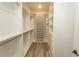 Spacious walk-in closet features custom shelving and ample storage for an organized wardrobe at 1514 Saw Palmetto St., North Myrtle Beach, SC 29582