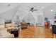 Spacious bonus room with wood floors and versatile layout at 155 Preservation Circle, Pawleys Island, SC 29585