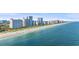 Expansive ocean view showcasing a pristine beach, perfect for relaxation and enjoying coastal living at its finest at 2000 N Ocean Blvd. # 1209, Myrtle Beach, SC 29577