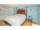 Serene main bedroom with a king size bed and decor at 202 27Th Ave. N, North Myrtle Beach, SC 29582