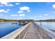 Beautiful community pier offers picturesque waterfront views and a relaxing gazebo at 2196 Liberty Circle, Little River, SC 29566