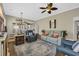 Inviting living room with stylish seating, hardwood floors, and ample natural light at 2199 Birchwood Circle, Myrtle Beach, SC 29577