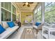 Inviting sunroom with ample seating, natural light, and relaxing decor at 2199 Birchwood Circle, Myrtle Beach, SC 29577