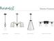 Modern lighting fixtures for kitchen island, dining nook and bathroom at 3012 Palma Way, Myrtle Beach, SC 29579