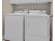 Bright laundry room with white washer and dryer units at 327 Trestle Way, Conway, SC 29526
