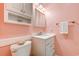 Charming bathroom with well-lit vanity, convenient toilet, and stylish fixtures at 415 Ocean Creek Dr. # 2373, Myrtle Beach, SC 29572