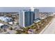 Aerial view of a resort complex highlighting pools, landscaping, and direct beach access at 504 N Ocean Blvd. # 1901, Myrtle Beach, SC 29577