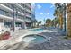 Community pools and hot tub are near the building for convenient access at 5511 N Ocean Blvd. # 310, Myrtle Beach, SC 29577