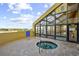 Enjoy relaxing in the indoor hot tub, with direct access to the pool and stunning views through the large windows at 6900 N Ocean Blvd. # 1541, Myrtle Beach, SC 29572