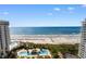 Beautiful resort featuring ocean views, beach access, and a large outdoor pool at 9994 Beach Club Dr. # 1202, Myrtle Beach, SC 29572