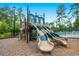 Fun community playground near a pool with slides, perfect for Gathering-friendly activities at 1029 Saltgrass Way, Myrtle Beach, SC 29588
