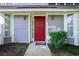 Inviting front door with sidelights and well-maintained walkway at 1205 Erin Way # 5C, Myrtle Beach, SC 29577