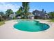 Large community pool with mature trees at 1205 Erin Way # 5C, Myrtle Beach, SC 29577