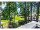 Beautiful wooded view with green space from a balcony at 1205 Erin Way # 5C, Myrtle Beach, SC 29577