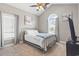 Cozy bedroom featuring a ceiling fan and a window allowing lots of light at 131 River Country Dr., Conway, SC 29526