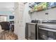 Convenient laundry room with modern washer and dryer units and plenty of storage space at 131 River Country Dr., Conway, SC 29526