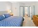 Relaxing main bedroom featuring walk-in closet and ensuite bathroom with tub at 183 Glenwood Dr., Conway, SC 29526