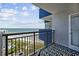 Spacious balcony with ocean views, beach access, and comfortable outdoor seating for relaxation at 2001 S Ocean Blvd. # 1405, Myrtle Beach, SC 29577