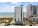 Oceanfront condo with pool, palm trees, and beach access, offering stunning views and convenient amenities at 2001 S Ocean Blvd. # 1405, Myrtle Beach, SC 29577