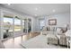 Bright living area with patio access offering serene views of the lake, creating a seamless indoor-outdoor living experience at 215 Kendrick St., Little River, SC 29566