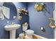 Charming powder room with decorative elements, vessel sink, and stylish wall decor at 2709 Eton St., Myrtle Beach, SC 29579